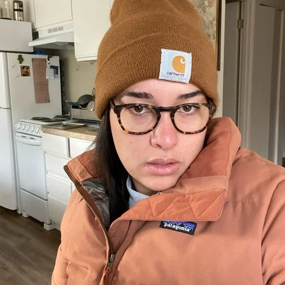 Patagonia Women's Puffer Jacket - Dusty Rose/Pale Peach - Picture 13 of 13